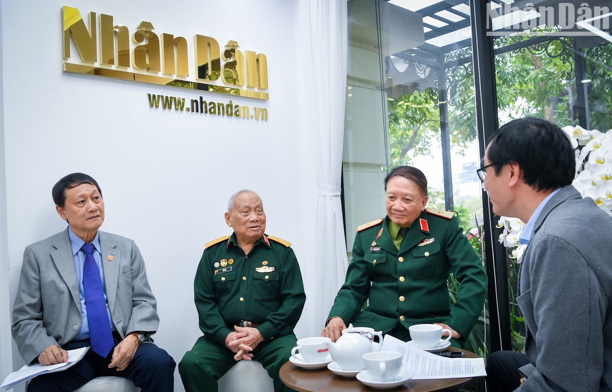 Giao lưu trực tuyến cùng các nhân chứng lịch sử đường Trường Sơn ảnh 1