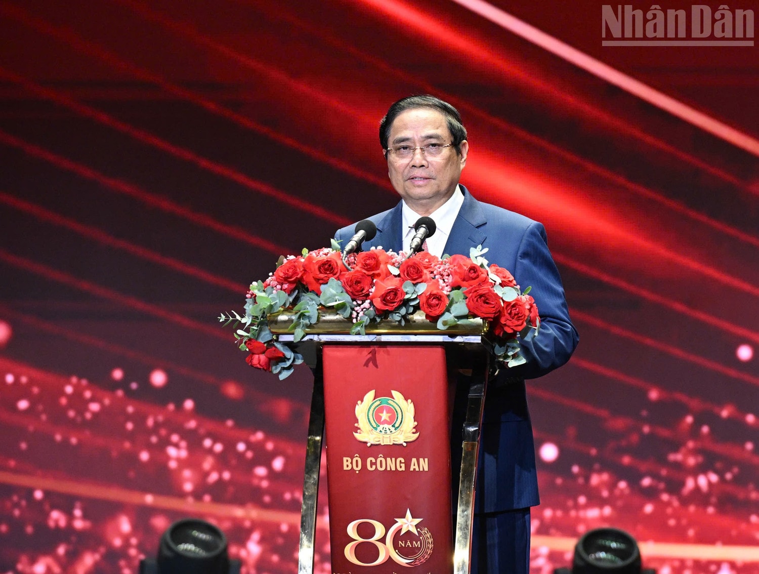 Thủ tướng Phạm Minh Chính phát biểu chỉ đạo. ndo_tr_z6881003289759-70c84269a438d5f17098c57044881b44.jpg