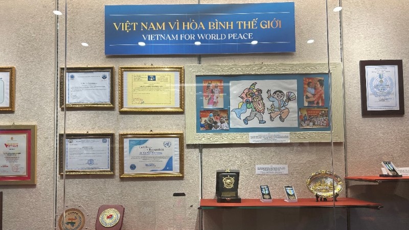 Một phần nội dung tại Khu trưng bày