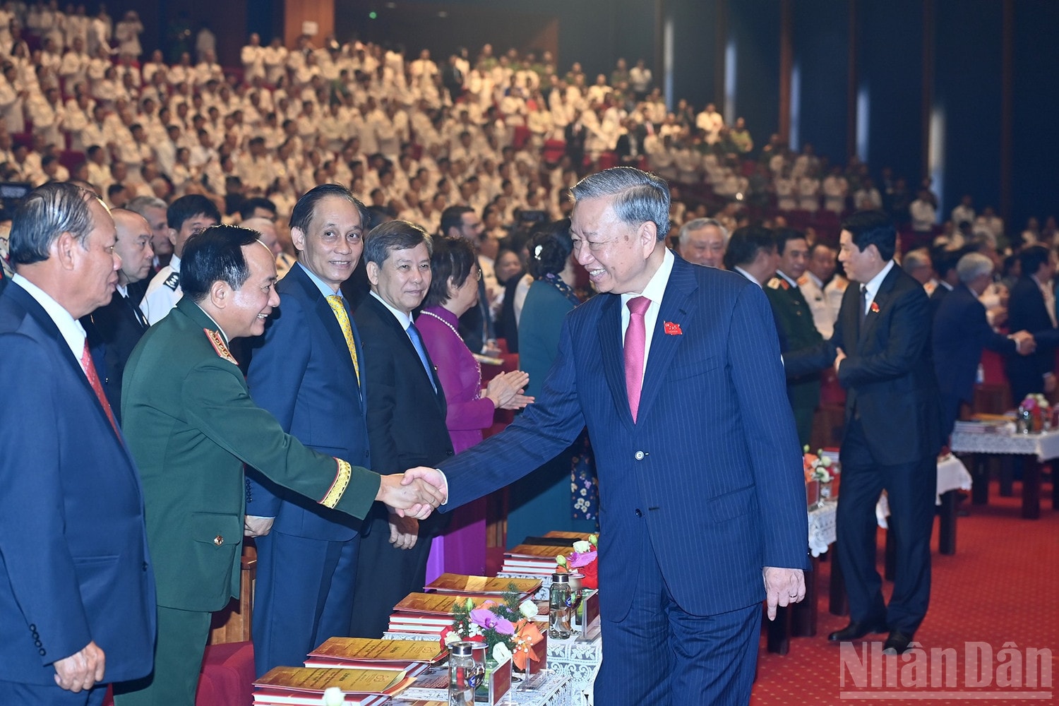 Tổng Bí thư Tô Lâm và các đại biểu dự Lễ kỷ niệm. ndo_br_a5-bnd-2198.jpg