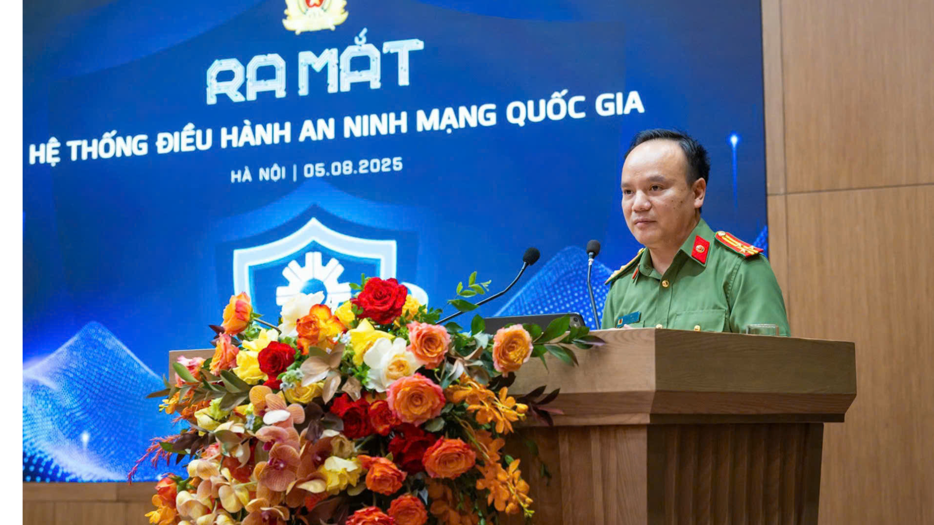 Đồng chí Thượng tá Lê Xuân Thủy – Giám đốc Trung tâm An ninh mạng quốc gia, người thủ lĩnh đầy nhiệt huyết trên mặt trận bảo vệ chủ quyền số.