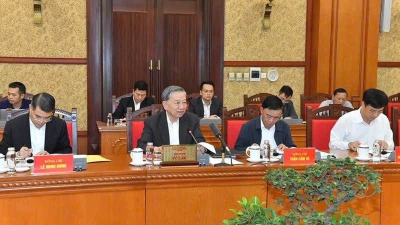 Tổng Bí thư Tô Lâm chủ trì phiên họp thứ hai của Ban Chỉ đạo Trung ương về phát triển khoa học, công nghệ, đổi mới sáng tạo và c