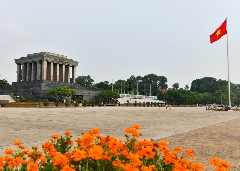 Quảng trường Ba Đình hôm nay. image.jpg