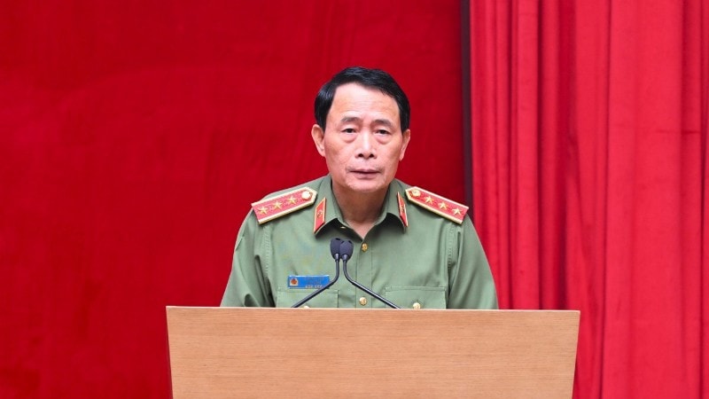Thứ trưởng Công an Lê Quốc Hùng phát biểu bế mạc. 7-5822.jpg