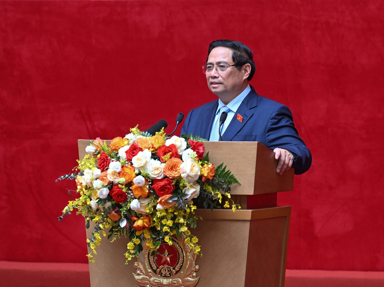 Thủ tướng Phạm Minh Chính phát biểu chỉ đạo hội nghị. dsc-2635.jpg