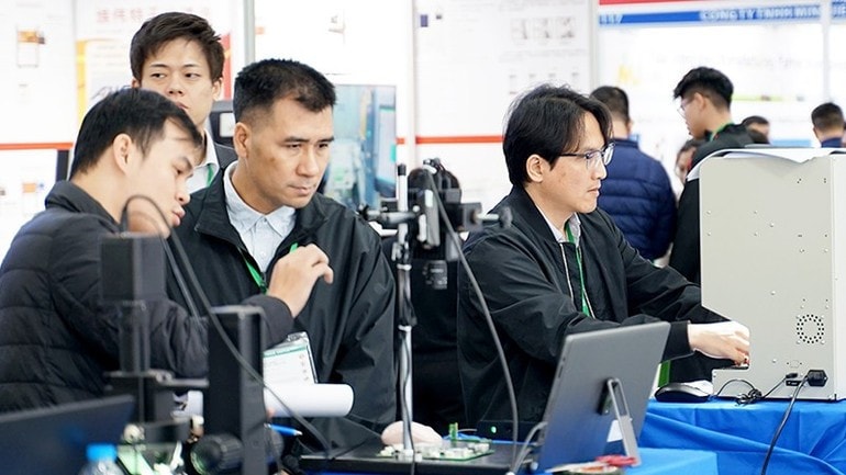 Lĩnh vực công nghiệp chế biến, chế tạo đóng vai trò trụ cột khi chiếm tới 82,8% tổng vốn FDI. (Ảnh: HẢI NAM) image-12.jpg