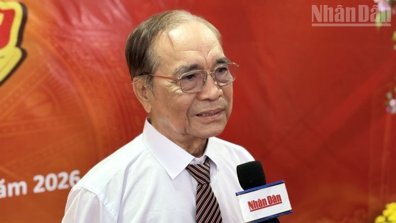 Chủ tịch Hội Khmer-Việt Nam tỉnh Preah Sihanouk Trần Văn Năm. (Ảnh: HUY VŨ) ndo_tr_tran-van-nam-campuchia.jpg