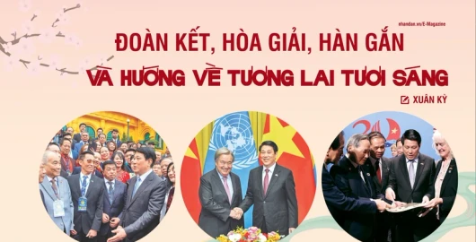 Đoàn kết, hòa giải, hàn gắn và hướng về tương lai tươi sáng