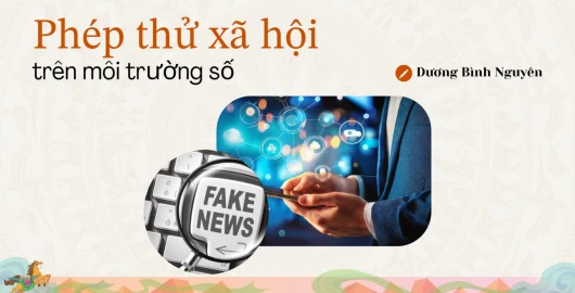 Phép thử xã hội trên môi trường số