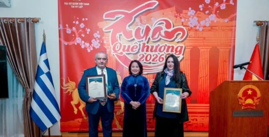 Chương trình Xuân Quê hương 2026 đầm ấm, vui tươi tại Hy Lạp