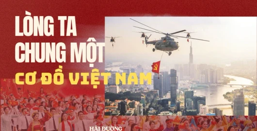 Lòng ta chung một cơ đồ Việt Nam