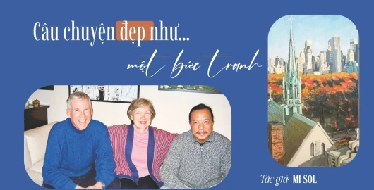 Câu chuyện đẹp như... một bức tranh