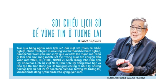 Soi chiếu lịch sử để vững tin ở tương lai