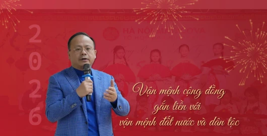 Vận mệnh cộng đồng gắn liền với vận mệnh đất nước và dân tộc