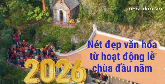 Nét đẹp văn hóa từ hoạt động lễ chùa đầu năm