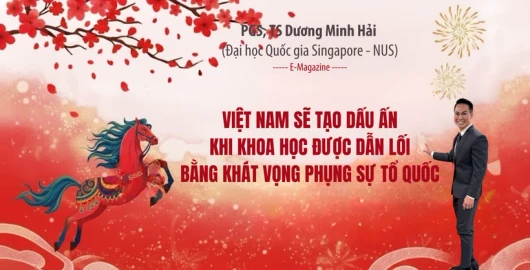 Việt Nam sẽ tạo dấu ấn khi khoa học được dẫn lối bằng khát vọng phụng sự Tổ quốc