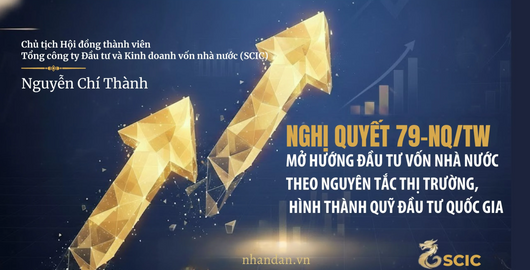 Nghị quyết 79-NQ/TW mở hướng đầu tư vốn nhà nước theo nguyên tắc thị trường, hình thành Quỹ đầu tư quốc gia