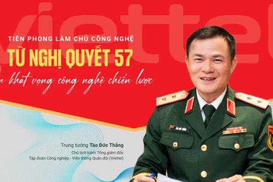 Viettel tiên phong làm chủ công nghệ: Từ Nghị quyết 57 đến khát vọng công nghệ chiến lược