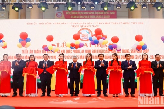 Quảng Nam triển lãm các thành tựu kinh tế-xã hội, quốc phòng-an ninh