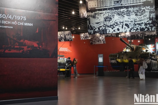 [Ảnh] Những kỷ vật đặc biệt ở Bảo tàng Lịch sử Quân sự Việt Nam gắn với ngày 30/4 hào hùng