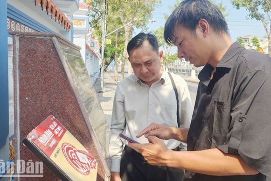 Báo Nhân Dân lắp đặt trạm tương tác thông minh tại các địa danh nổi tiếng của Kiên Giang