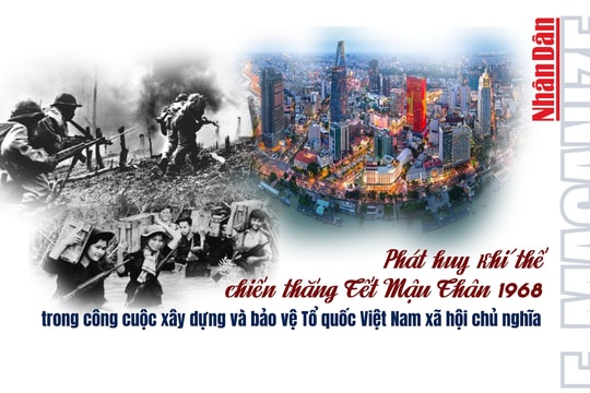 Phát huy khí thế chiến thắng Tết Mậu Thân 1968 trong công cuộc xây dựng và bảo vệ Tổ quốc Việt Nam xã hội chủ nghĩa