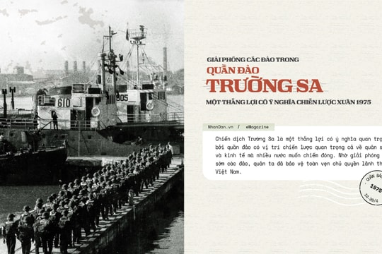 Giải phóng các đảo trong quần đảo Trường Sa: Một thắng lợi có ý nghĩa chiến lược xuân 1975