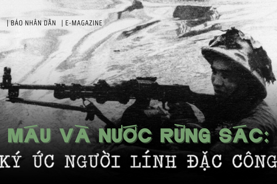 Máu và nước rừng Sác: Ký ức người lính đặc công
