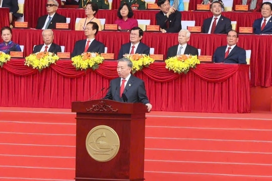 Diễn văn của Tổng Bí thư Tô Lâm tại Lễ kỷ niệm 50 năm Ngày Giải phóng miền nam, thống nhất đất nước