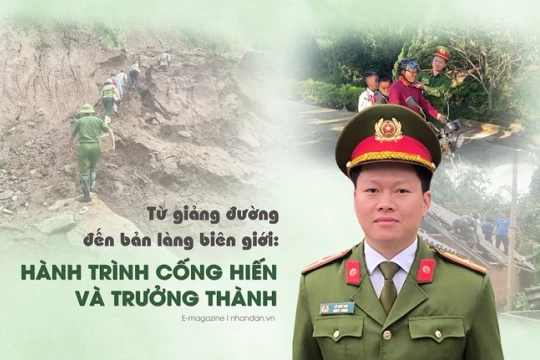 Từ giảng đường đến bản làng biên giới: Hành trình cống hiến và trưởng thành