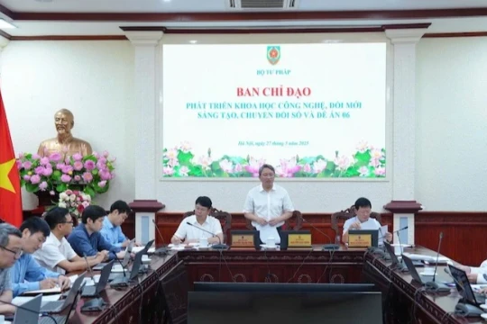 Chuyển đổi số – Động lực đổi mới, phát triển ngành tư pháp