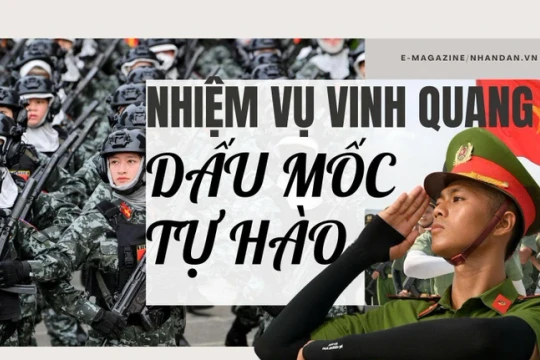 Nhiệm vụ vinh quang, dấu mốc tự hào