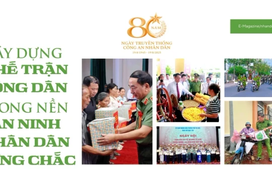 Xây dựng thế trận lòng dân trong nền an ninh nhân dân vững chắc