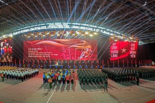 Khai mạc Đại hội khỏe "Vì an ninh Tổ quốc" lần thứ IX