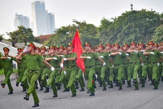 Công an Hà Nội sẵn sàng cho các ngày hội lớn