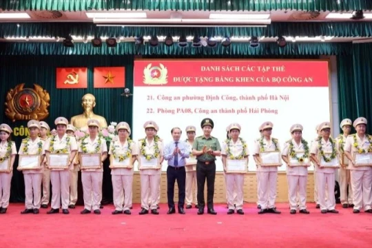 Biểu dương 99 mô hình, điển hình dân vận khéo của lực lượng Công an nhân dân