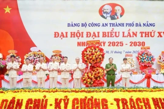 Khai mạc Đại hội đại biểu Đảng bộ Công an thành phố Đà Nẵng