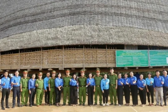 Hiệu quả mô hình công an kiêm nhiệm công tác Đoàn