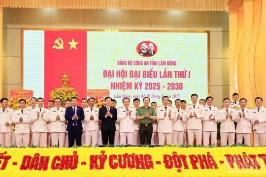 Đại hội Đảng bộ Công an Lâm Đồng lần thứ I thành công tốt đẹp