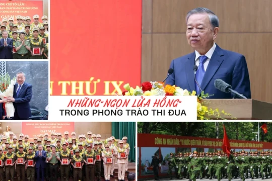 Những “ngọn lửa hồng” trong phong trào thi đua
