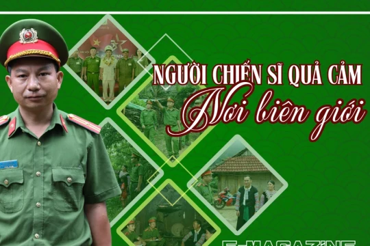 Người chiến sĩ quả cảm nơi biên cương