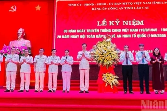 Lào Cai kỷ niệm 80 năm Ngày truyền thống Công an nhân dân Việt Nam