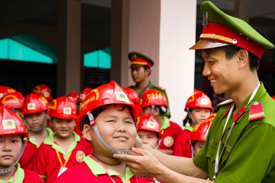 Công an nhân dân tiếp tục nêu cao tinh thần gương mẫu, đi đầu trong kỷ nguyên mới