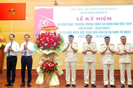 Quảng Trị kỷ niệm 80 năm Ngày truyền thống Công an nhân dân Việt Nam
