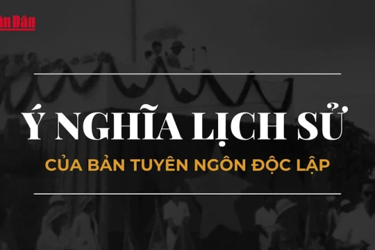 [Video] Ý nghĩa lịch sử của bản Tuyên ngôn Độc lập