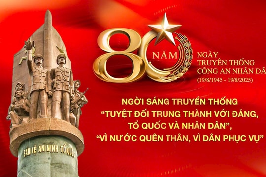 Ngời sáng truyền thống “tuyệt đối trung thành với Đảng, Tổ quốc và nhân dân”, “vì nước quên thân, vì dân phục vụ”