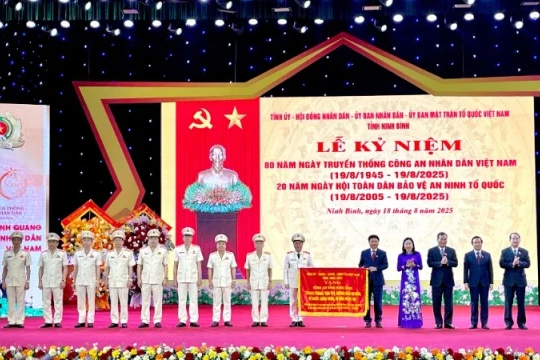 Xây dựng lực lượng Công an Ninh Bình trong sạch, vững mạnh, chính quy, tinh nhuệ, hiện đại