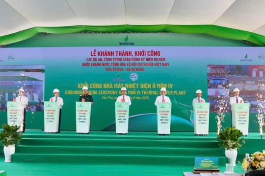 Nhiệt điện Ô Môn IV đóng góp giá trị sản xuất công nghiệp cho Cần Thơ khoảng 6.400 tỷ đồng/năm