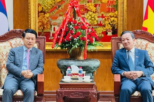 Các cơ quan, đơn vị Lào chúc mừng 80 năm Cách mạng Tháng Tám và Quốc khánh 2/9