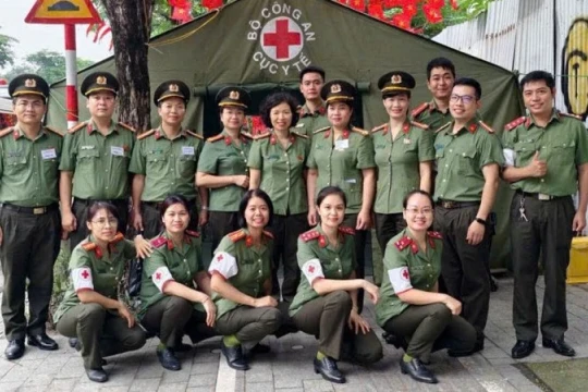 Y tế Công an Hà Nội sẵn sàng cho sự kiện A80